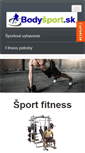 Mobile Screenshot of bodysport.sk